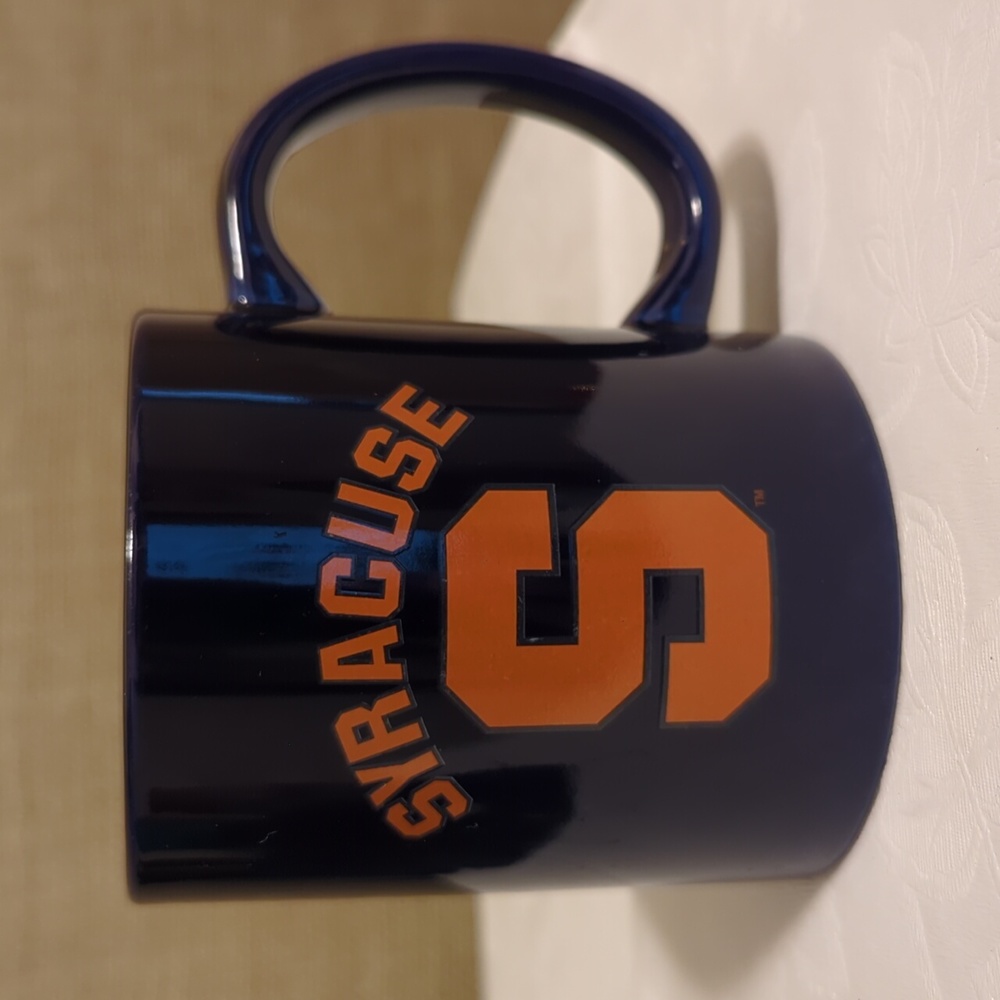 SU Syracuse University Sports Team Orange / Blue Mug Coffee Tea Chocolate